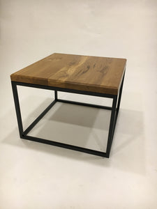 coffee table "cube" wildeiche massiv